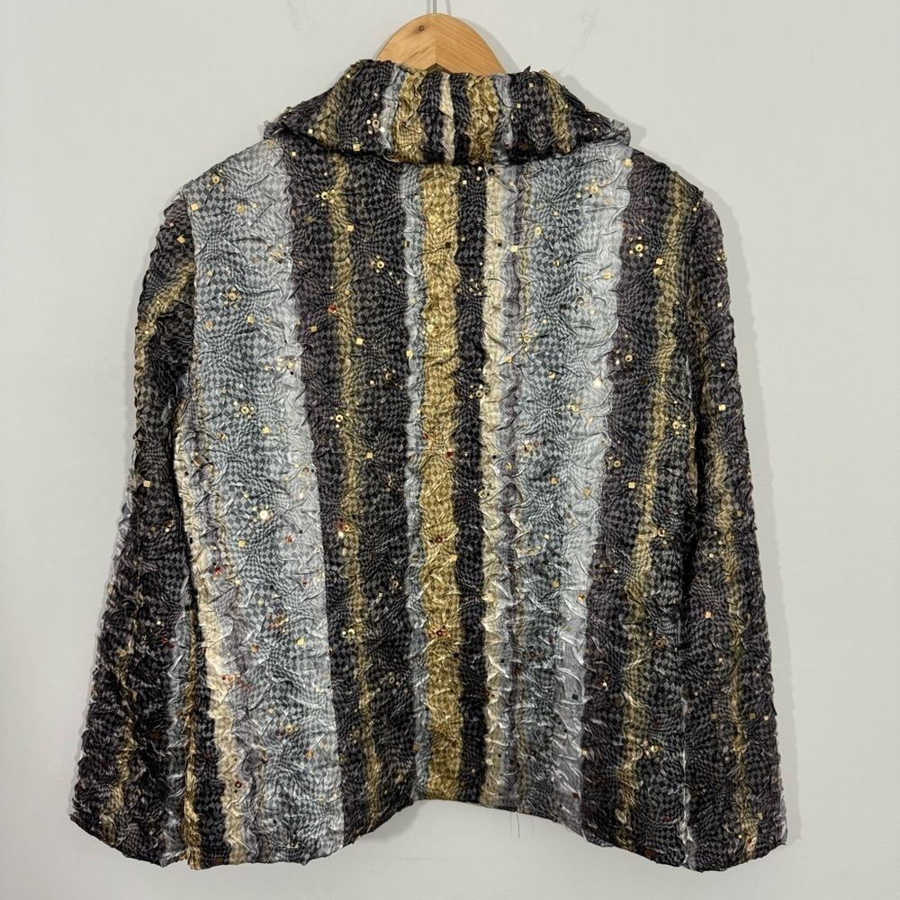 Joseph Ribkoff Multicolor Textured Jacket - Picture 8 of 13
